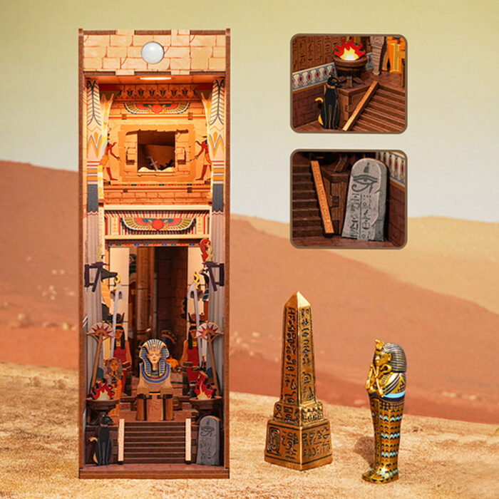 DIY Book Nook - Adventure in Egypt