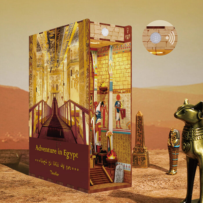 DIY Book Nook - Adventure in Egypt