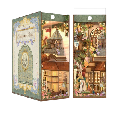 DIY Book Nook - Shakespear’s Verse inclusief Dust-cover