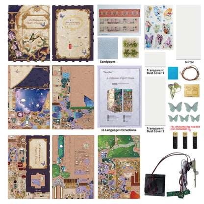DIY Book Nook - A Midsummer Night’s Dream inclusief Dust-cover