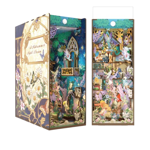 DIY Book Nook - A Midsummer Night’s Dream inclusief Dust-cover