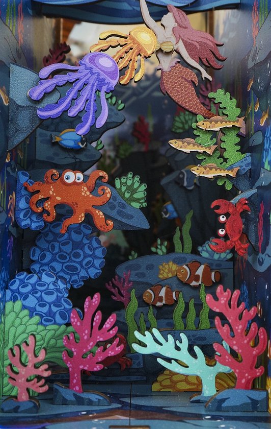 DIY Book Nook - The Little Mermaid