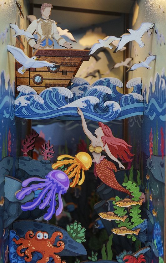DIY Book Nook - The Little Mermaid