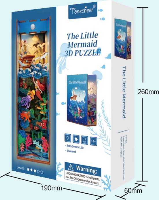 DIY Book Nook - The Little Mermaid