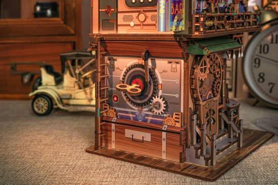 DIY bureau pennenbak - 3D Houten Puzzel, Punk Bar