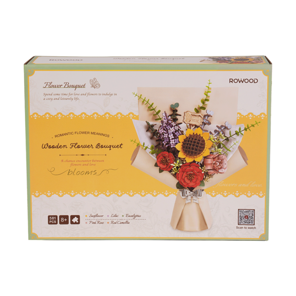 DIY Houten Bloemen boeket