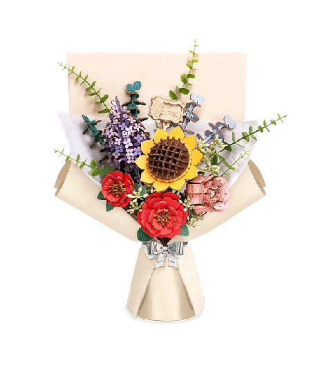 DIY Houten Bloemen boeket