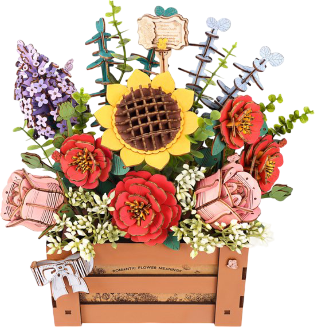 DIY Houten Bloemenkistje