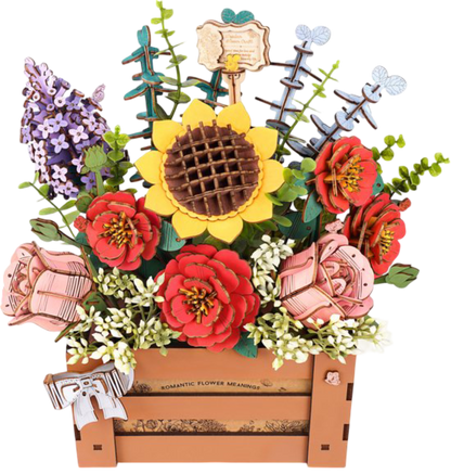 DIY Houten Bloemenkistje