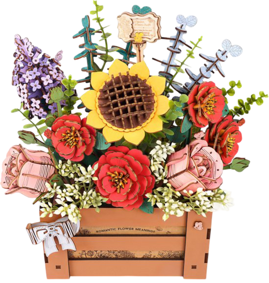 DIY Houten Bloemenkistje