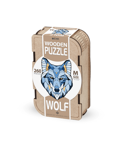 Eco Wood Art (EWA), Houten Legpuzzel Wolf