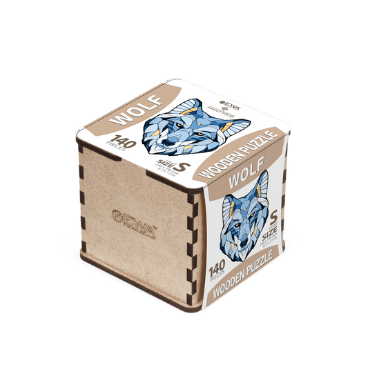 Eco Wood Art (EWA), Houten Legpuzzel Wolf