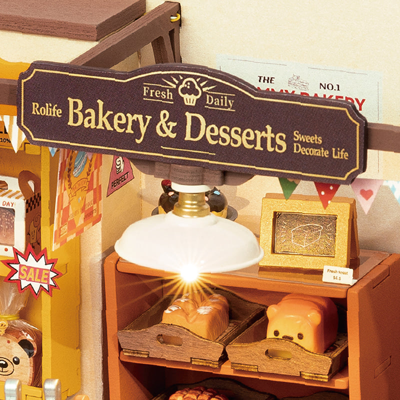 DIY Huisje - Becka's Baking House met LED verlichting