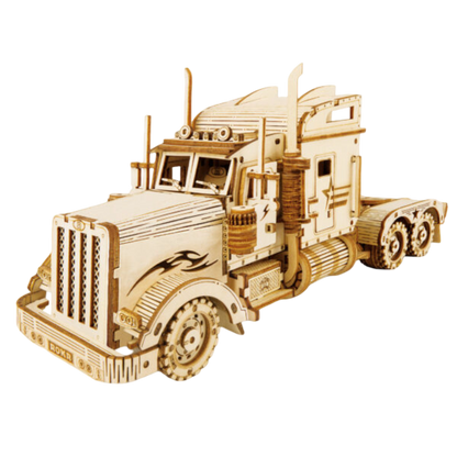 3D DIY Houten Modelbouwpakket - Heavy Truck