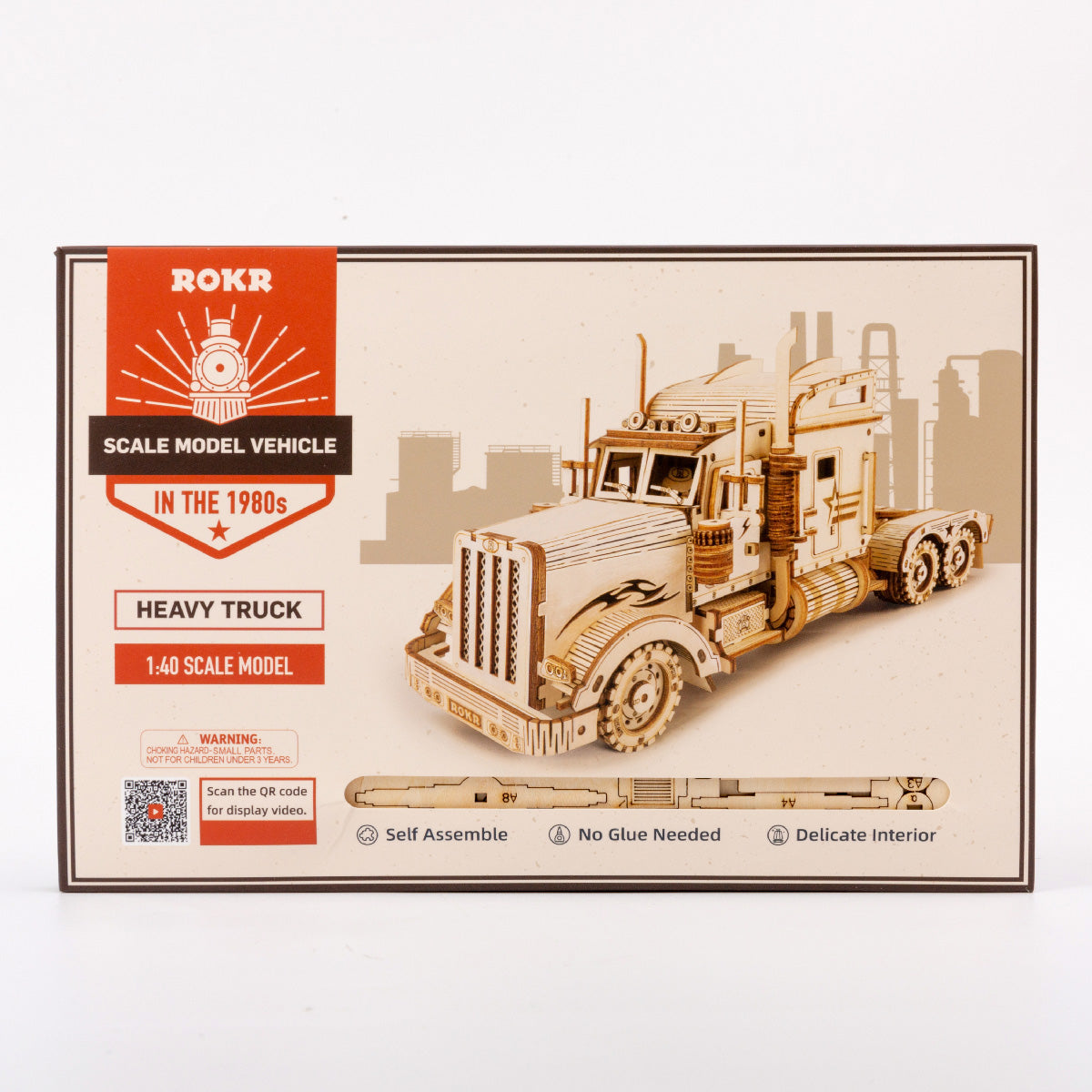 3D DIY Houten Modelbouwpakket - Heavy Truck