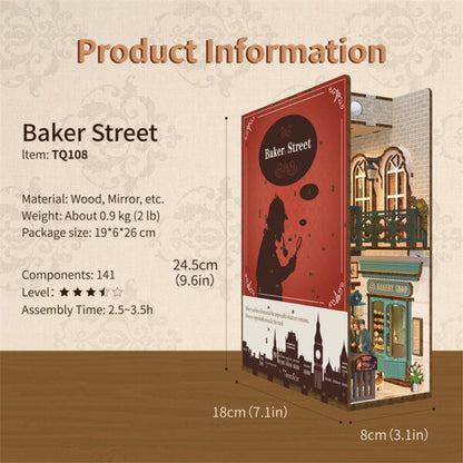 DIY Boekenhoek - Baker Street Boekensteun