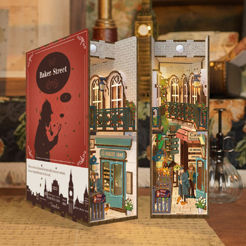 DIY Boekenhoek - Baker Street Boekensteun