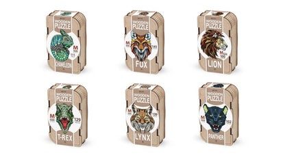 Eco Wood Art (EWA), Houten Legpuzzel Leeuw