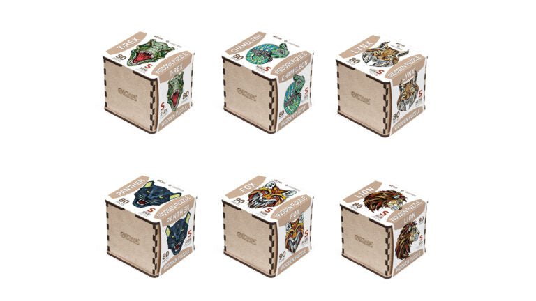 Eco Wood Art (EWA), Houten Legpuzzel Leeuw