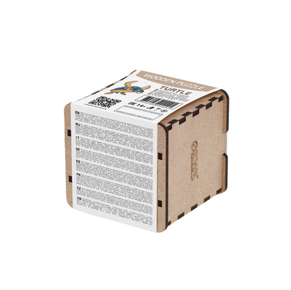 Eco Wood Art (EWA), Houten Legpuzzel Schildpad